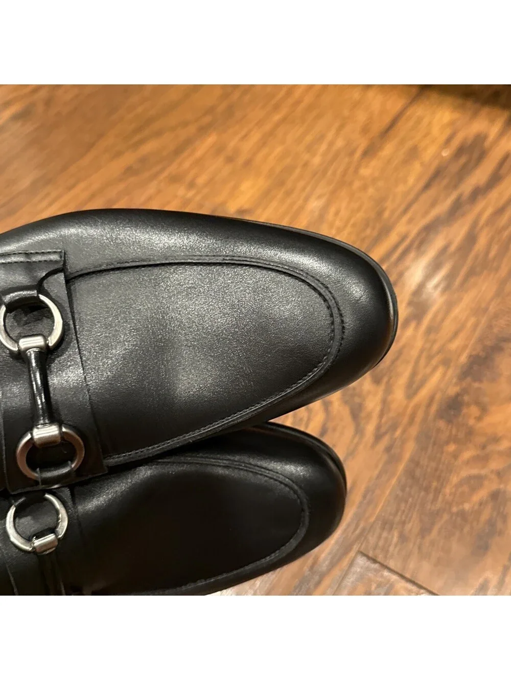 New Magnanni Black  Loafers Shoes Men's Size 11.5